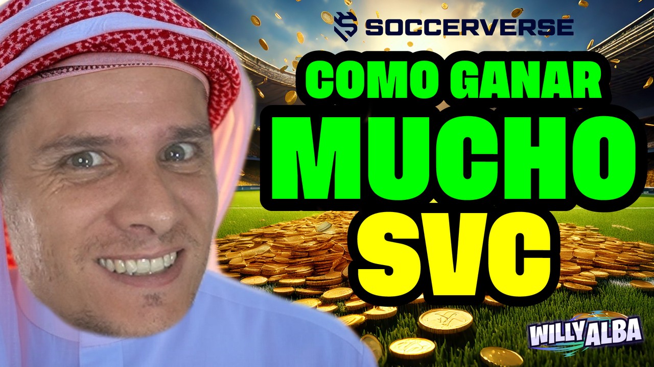 ¡ES UN SECRETO! 😱 ¿Cómo Ganar Dinero (SVC) en Soccerverse?
