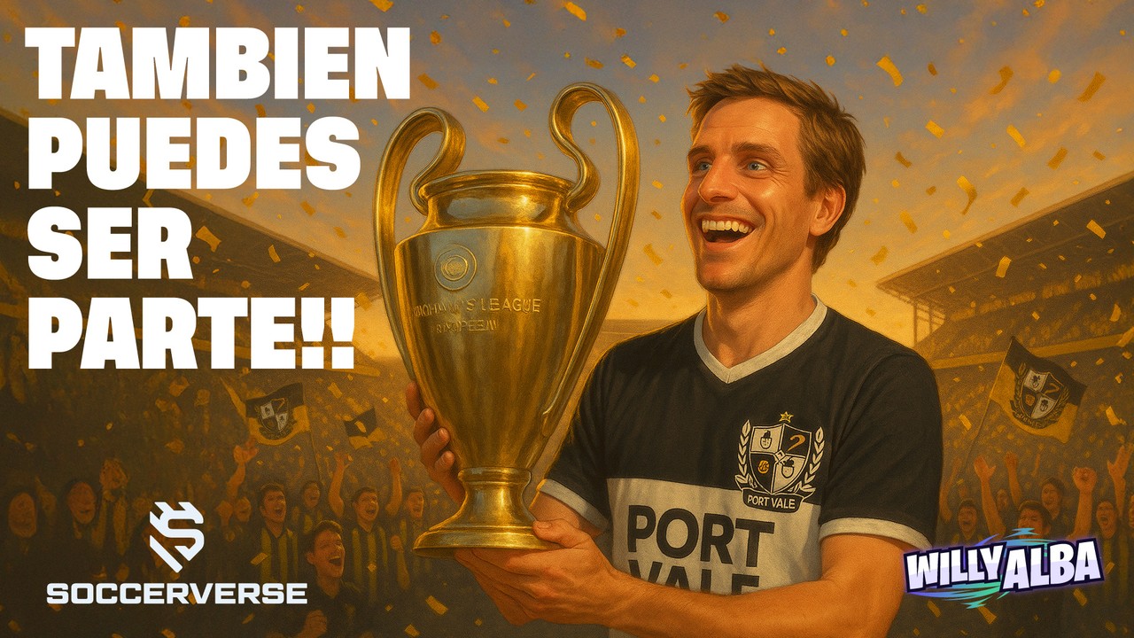 PORT VALE ⚽ ¿Cómo llevar un equipo pequeño a la gloria en SOCCERVERSE?