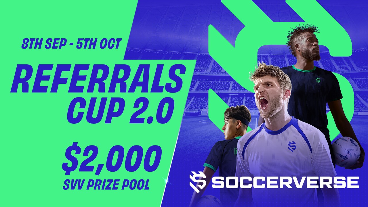 Announcing the Soccerverse Referrals Cup 2.0!